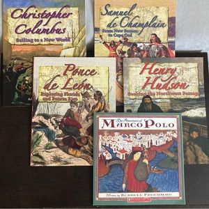 5 Explorer books 🧭